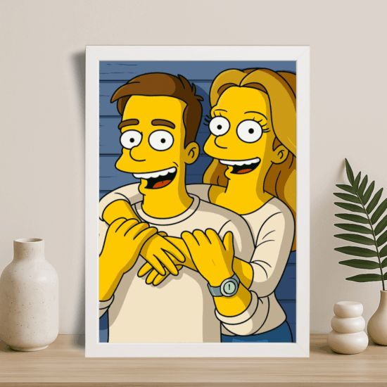 FRAMED 21X30- Simpson